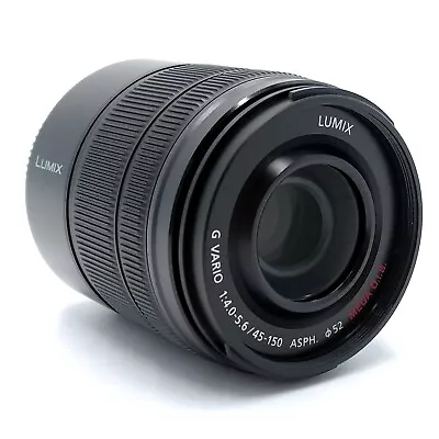 Panasonic LUMIX G Vario 45-100mm F4.0-5.6 MEGA O.I.S. Zoom Lens (H-FS45150PK4) • $134.99