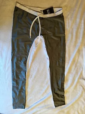 N2N Bodywear Men's Stretchy Andromeda Tight Size XL White Green NWT • $45