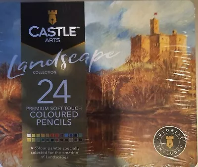 Castle Landscape Colouring Pencils For Adults • £14.59