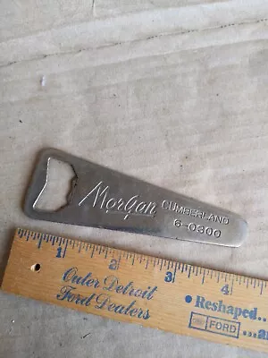 Vintage Beer Bottle Opener Morgan Cumberland Pop Soda Barware Retro    • $14.99