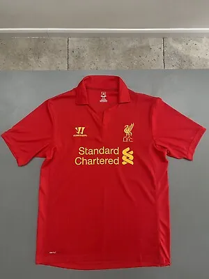 Liverpool Shirt 2012 - 2013 Warrior Size Large  • £19