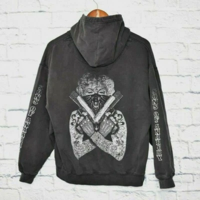 $35 • Buy Pacific & Co Sons Of Anarchy Marilyn Gangsta Distressed Hoodie Florida Large