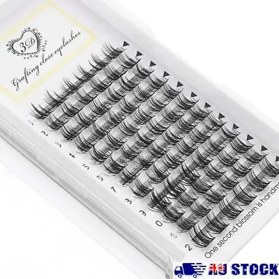 Soft Individual Cluster Lashes Faux Mink DIY Eyelash Extension  At Home • $13.29