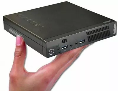 Lenovo ThinkCentre M93p Tiny PC Intel I5-4570T 8GB RAM 128GB SSD W10P Wi-Fi • $79.99