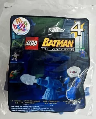 Lego Batman The Videogame 4 McDonalds Happy Meal 2008 Ages 3+ Sealed NIP New • $5