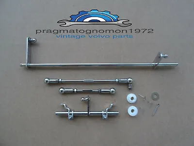 Volvo Amazon 123 Gt P1800 Su Hs6 Carb Linkage Kit Stainless Steel Mirror Finish • $109.99