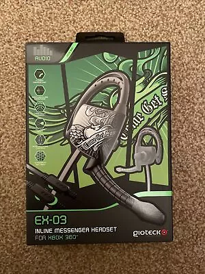 Gioteck EX-03 Stylish Inline Messenger Headset For Xbox 360 Street King Edition • £5.99