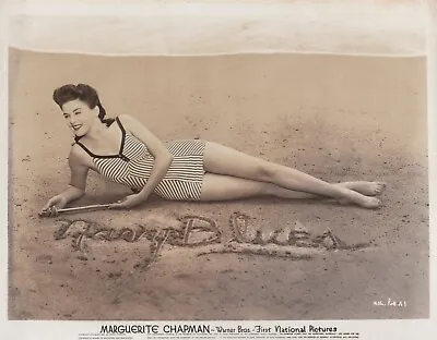 Marguerite Chapman (1950s) ❤ Leggy Cheesecake Swimsuit WB Vintage Photo K 228 • $55.99