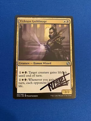 MTG Magic Vizkopa Guildmage Artist Proof Iconic Masters Tyler Jacobson • $14.40