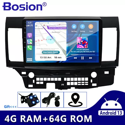 10.1'' Car Radio For Mitsubishi Lancer 2010-2016 Android 13 GPS WIFI DSP 4G+64G • $218.80