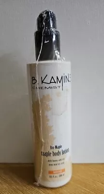 B. Kamins Chemist Bio Maple Body Lotion 8.5 Oz. • $20