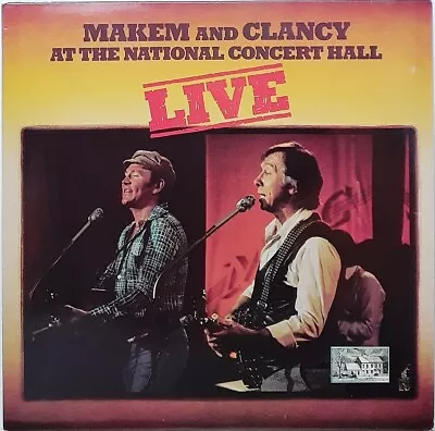 Makem And Clancy At The National Concert Hall Live LP Vinyl Record Shanachie • $8