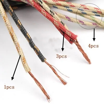 1pc 5M Audio Bulk Cable Pure Copper Wire 3mm Western Electric Wire Power Cord • $7.81
