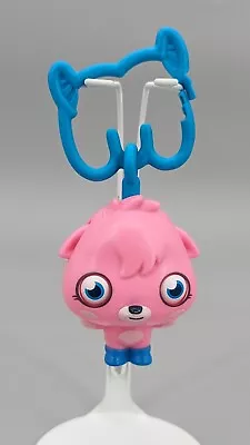 2012 Pink Poppet 2.5  Moshi Monsters Clip-On McDonald's Action Figure #1 • $5