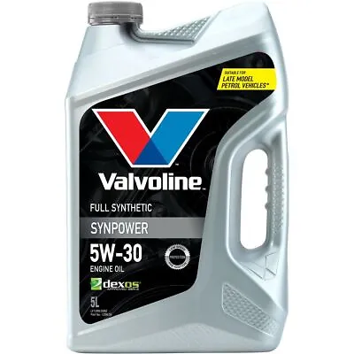 Valvoline Full Synthetic SynPower DX-1 Engine Oil 5W-30 5L • $61.16