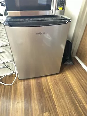 Whirlpool 2.7 Cu Ft Mini Refrigerator Compact Freezer Stainless Steel WH27S1E • $60