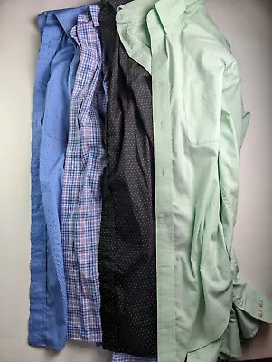 Men's Ralph Lauren Dress Shirt Size 16 32/33 Button Up Lot 4 Good Condition LG • $19.98
