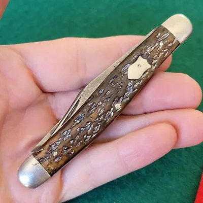 Old Vintage Antique Winchester Trademark Large Serpentine Jack Pocket Knife • $199.99