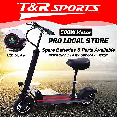 AKEZ 500W Electric Scooter W/Seat Motorised Adult Kids Boys Riding Foldable • $699.99