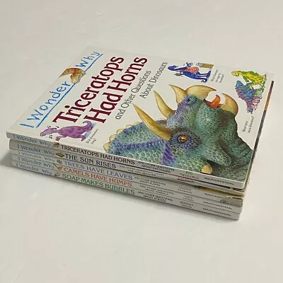 I Wonder Why Series Lot Of 5 Books | Grades K - 2 | Science Animals | Homeschool • $10.90