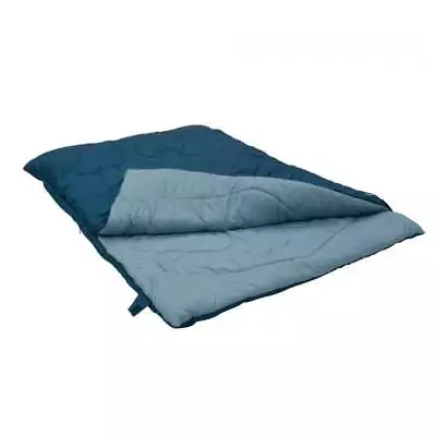 Vango Evolve Superwarm Double Sleeping Bag: Moroccan Blue • £79.95