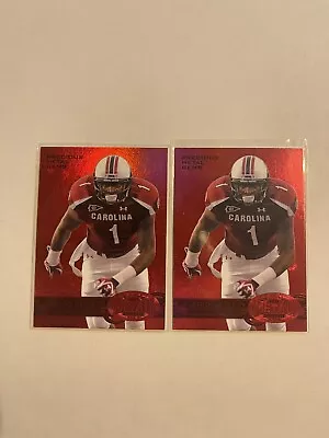 2012. Fleer Retro Precious Metal Gems Red Alshon Jeffery Quantity Of 2   /100 • $129.99