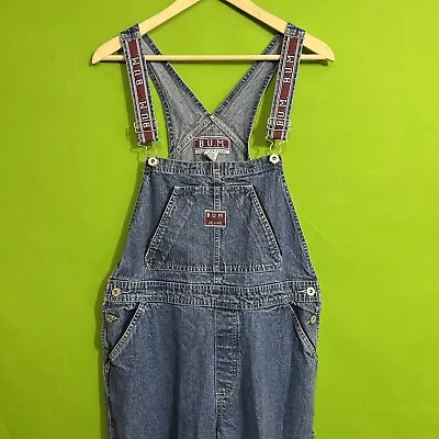 Vintage B.U.M Equipment Denim Overalls Large • $40