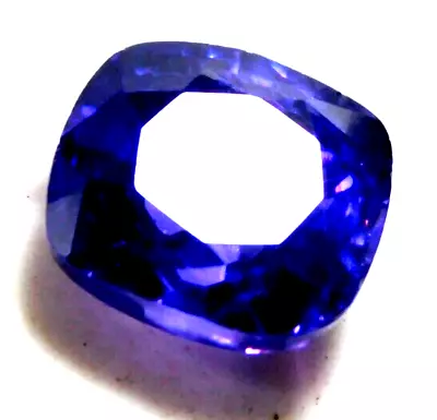 Natural Cushion Cut 12.90 Cts Blue Tanzanite Loose Gemstone RM1146 • $0.01