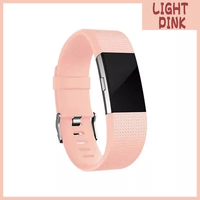 Silicone Watch Wrist Sports Strap For Fitbit Charge Band Wristband Replacement • $3.25