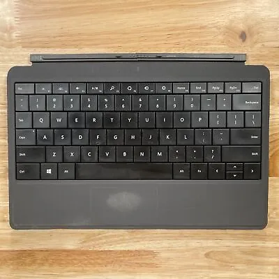 Microsoft Surface Pro 2 1561 Black Type Cover Keyboard Folio For Surface RT • $50.39