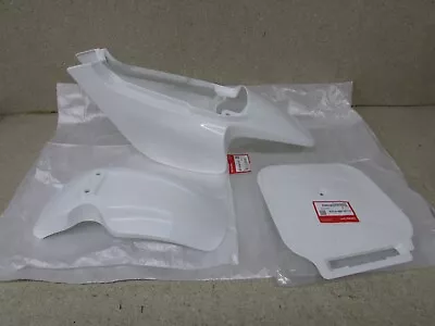 Nos 88-99 Honda Z50r Oem White Rear Fender Side Cover Front Fender Number Plate • $239.95