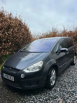 2008 Ford S-Max Titanium 2.0 TDCi 140bhp Diesel Manual 7 Seats 1 Owner From New • £350