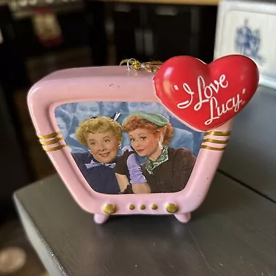 I Love Lucy Ceramic TV Ornament • $15.99