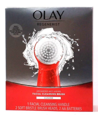 $52.48 • Buy Olay Regenerist Cleanse Advanced Anti Aging Facial Cleansing Brush & 2 Heads 