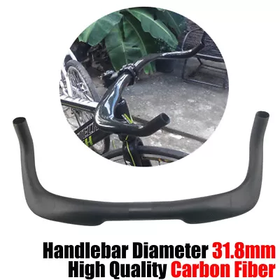 Bicycle Bullhorn Triathlon TT Handlebar Carbon Road Bike 380/400/420/440/460mm • $39.99