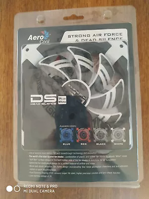 AeroCool DS Dead Silence 140mm PWM Fan -  Fluid Dynamic Bearing 1000~700rpm • $25