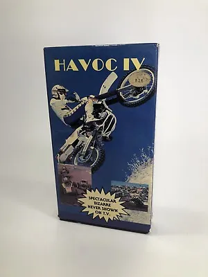 Havoc IV Extreme Motocross & Dirt Track Racing (VHS 1989) Caledonia Video Tag • $12.99