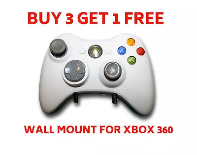 BUY 3 GET 1 FREE| XBOX 360 Controller Wall Mount/Display Damage-Free Microsoft • $4.50