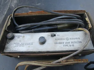 GE Halogen Leak Detector H-10 • $13