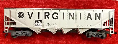 Vintage Ho Scale Virginian Train 4-bay Hopper Freight Car 2610 Tyco? • $9.25