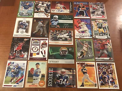 Mixed Lot Of Game Used Jerseys Autos Rookies Numbered Inserts Stars And Base! • $6.99