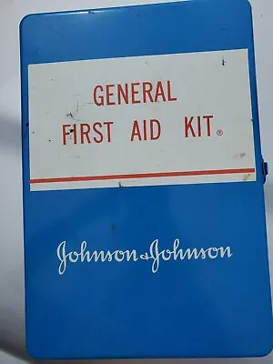 Antique Metal First Aid Case • $18