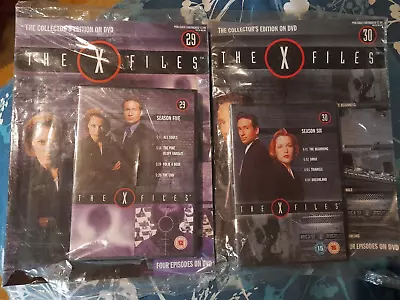 X-Files DVD Magazine Collection. ISSUES 29/30 - SEALED • £9