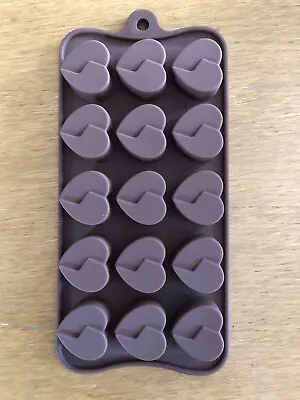 Broken Hearts Silicone Mould Food Grade For Soap / Candles / Chocolate 15 Cav • £2.95