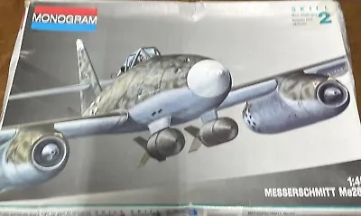 1/48 Monogram Me262 W/vintage Etched Parts Extra New Sealed Complete • $20