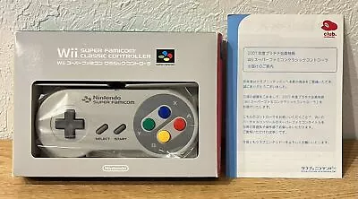 Nintendo Classic Mini Super Famicom Controller SNES NES Wii U Remote Boxed Japan • $73.01