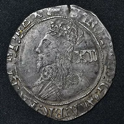 Charles I 1625-49 Shilling Tower Mint Group D Mm Portcullis S.2789 N.2223 • £179.95