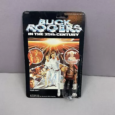 Original Mego 1979 Buck Rogers In The 25th Century Tiger Man Carded 3.75  Nos • $23.99