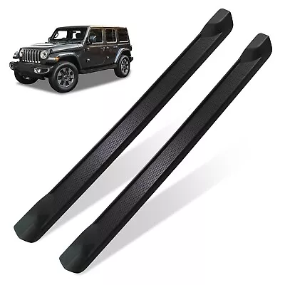Fit 2023-2024 Jeep Wrangler JL 4 Door Running Boards Side Step Nerf Bar OE Style • $168