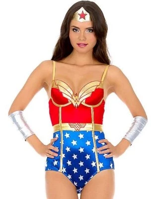 $15 • Buy NWT DC Comics Wonder Woman Bodysuit Halloween Costume
